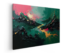 Berg landschap abstract