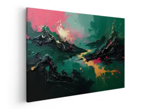 Berg landschap abstract