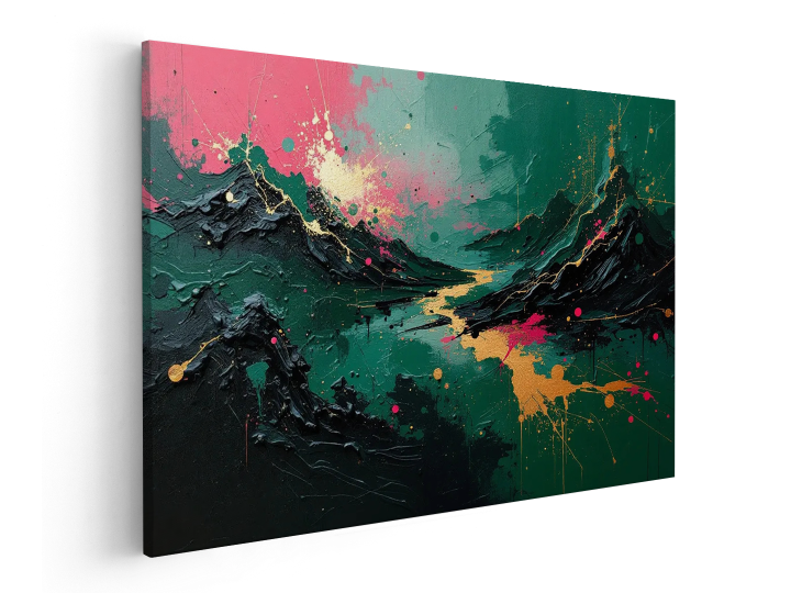 Berg landschap abstract - Afbeelding 2