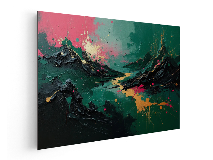 Berg landschap abstract - Afbeelding 4