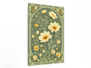 Symmetrisch botanisch design