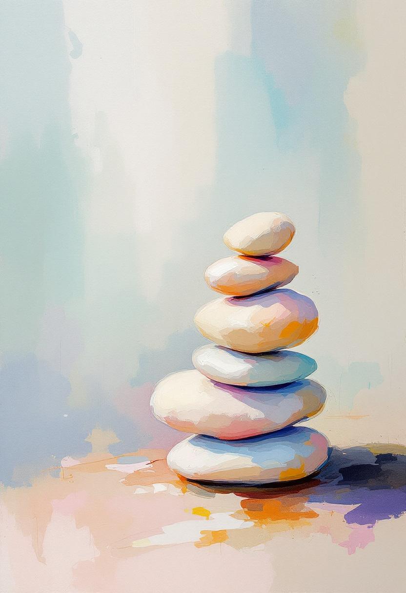 Abstract En In Balans