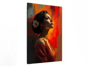 Rode achtergrond latina