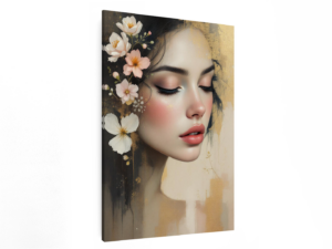 Zachte aardetinten portret