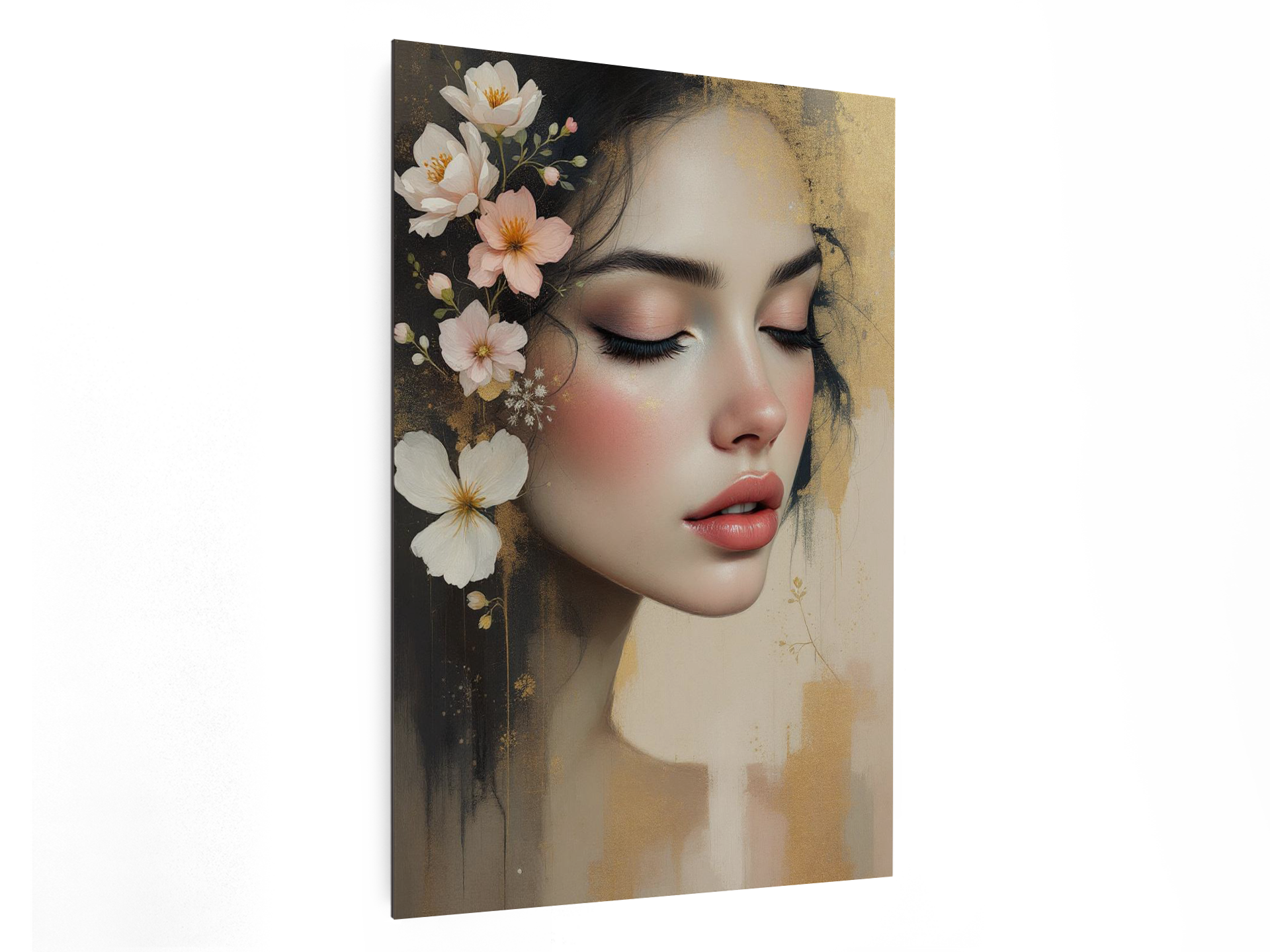 Zachte aardetinten portret - Afbeelding 4