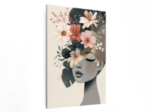 Modern abstract portret