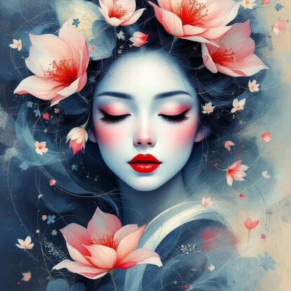 Geisha portret