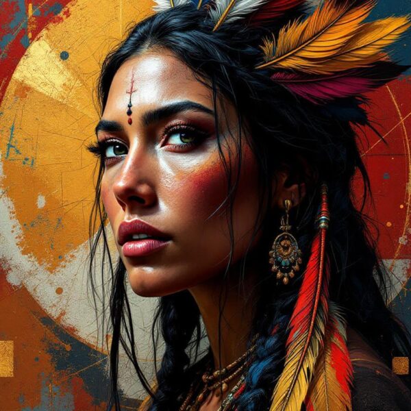Native American portret