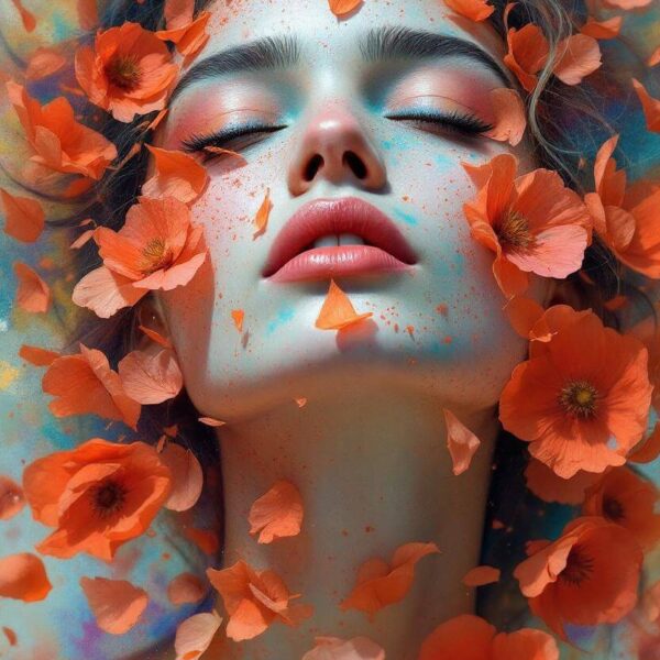 Bloemen portret