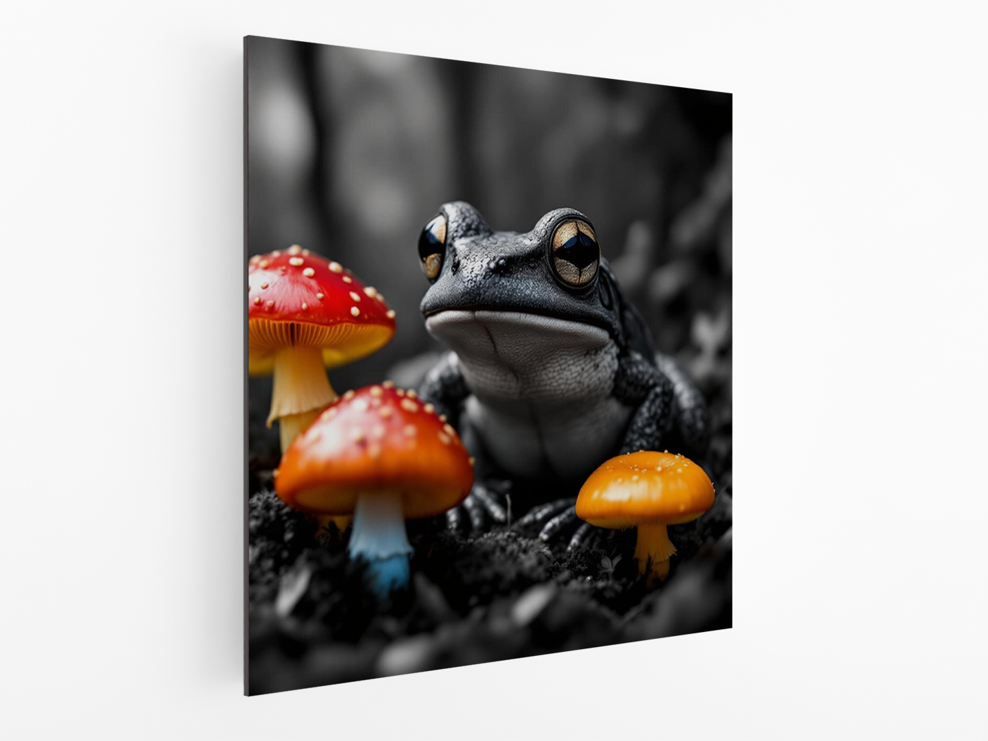 Kikker en paddenstoelen - Afbeelding 4