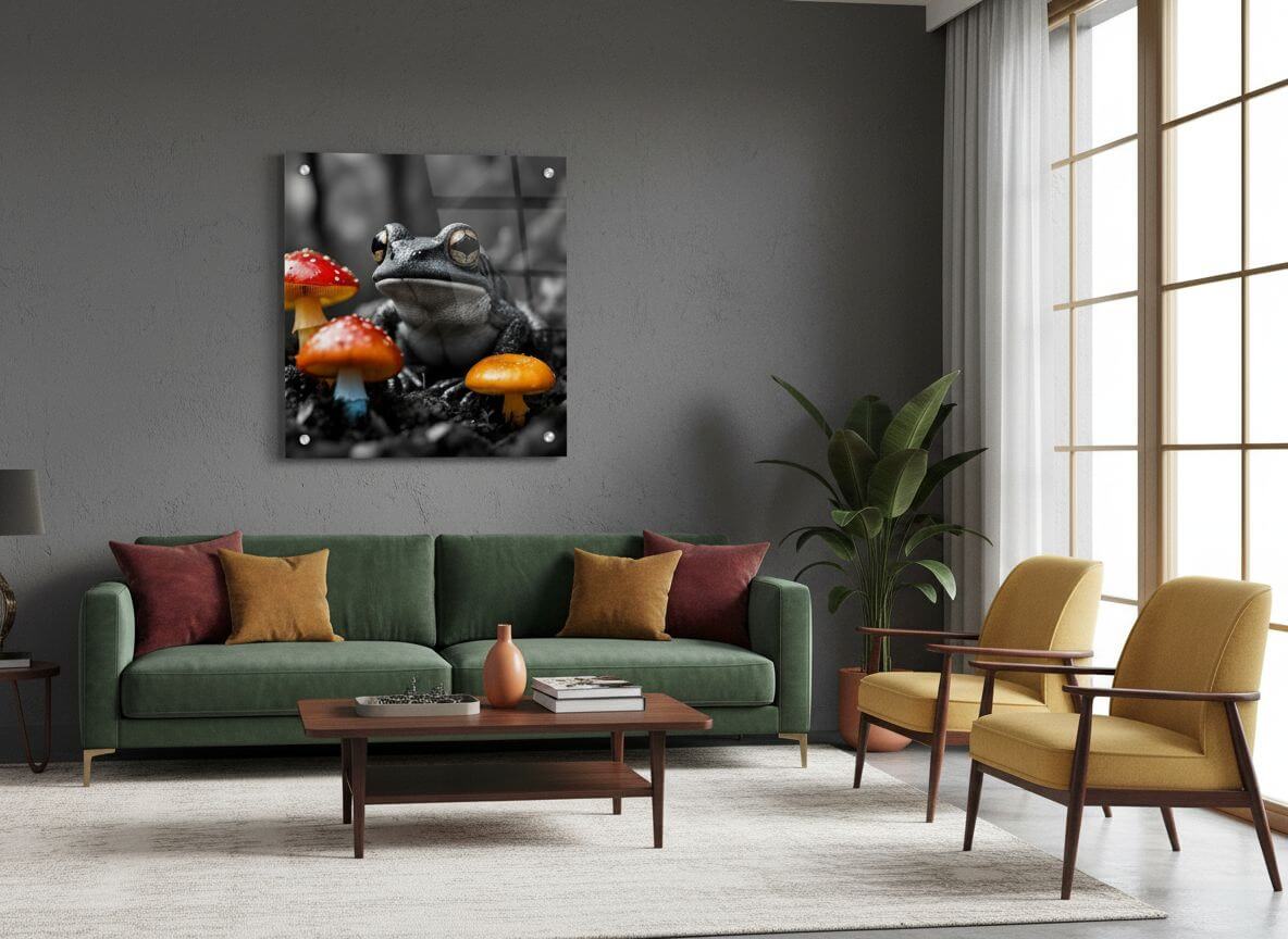 Kikker en paddenstoelen - Afbeelding 5