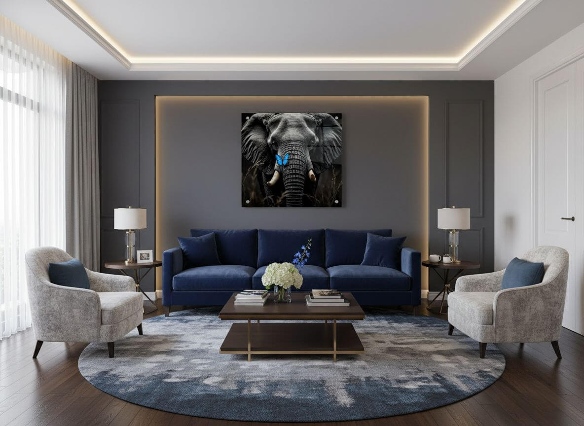 Olifant en vlinder - Afbeelding 5