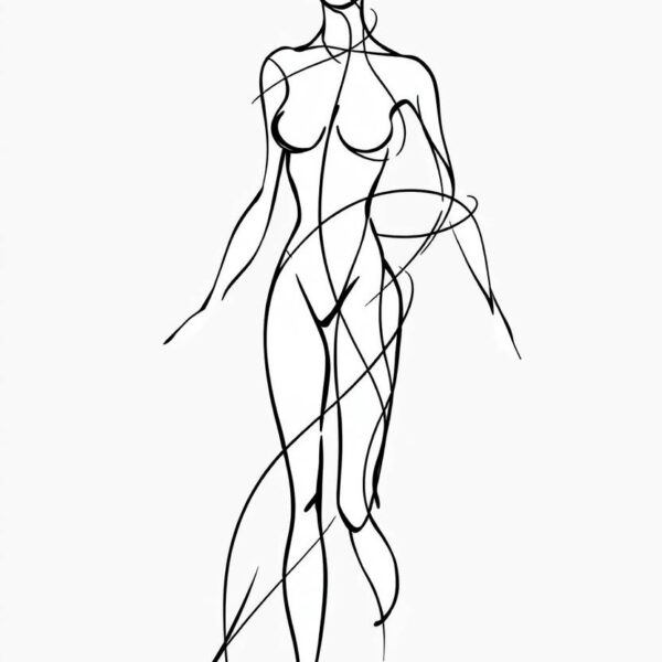 Anatomie line-art