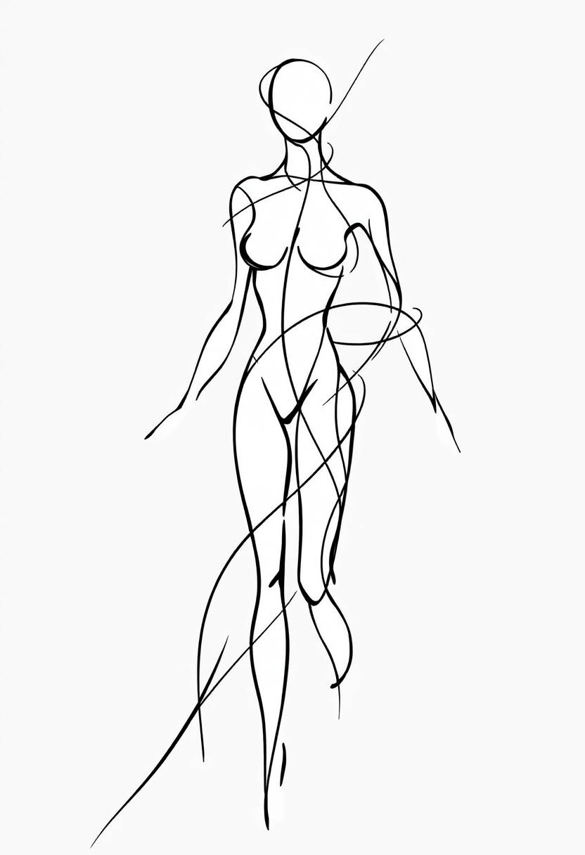 Anatomie line-art