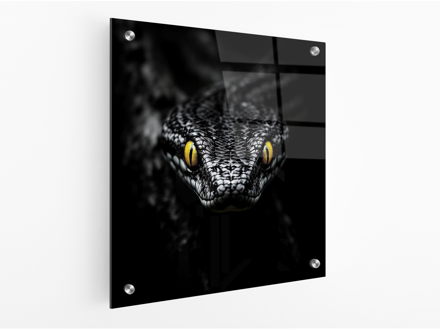 Slang met gele ogen - Afbeelding 3