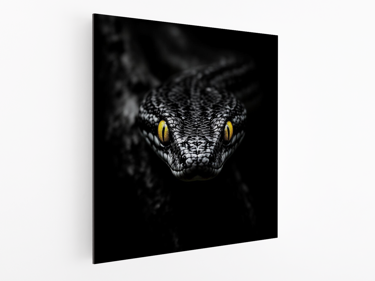 Slang met gele ogen - Afbeelding 4