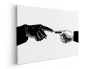 Er wijzen altijd vier vingers terug