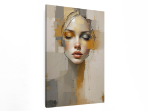 Minimalistisch abstract portret