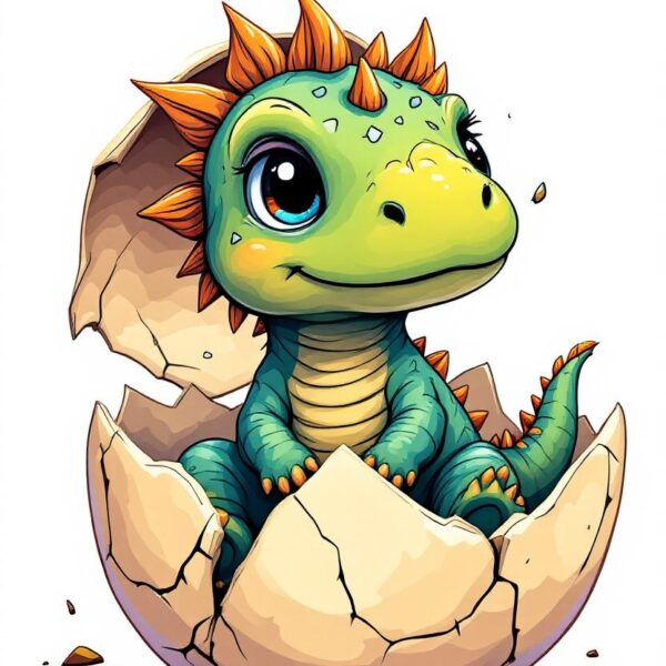 Dino baby stegosaurus