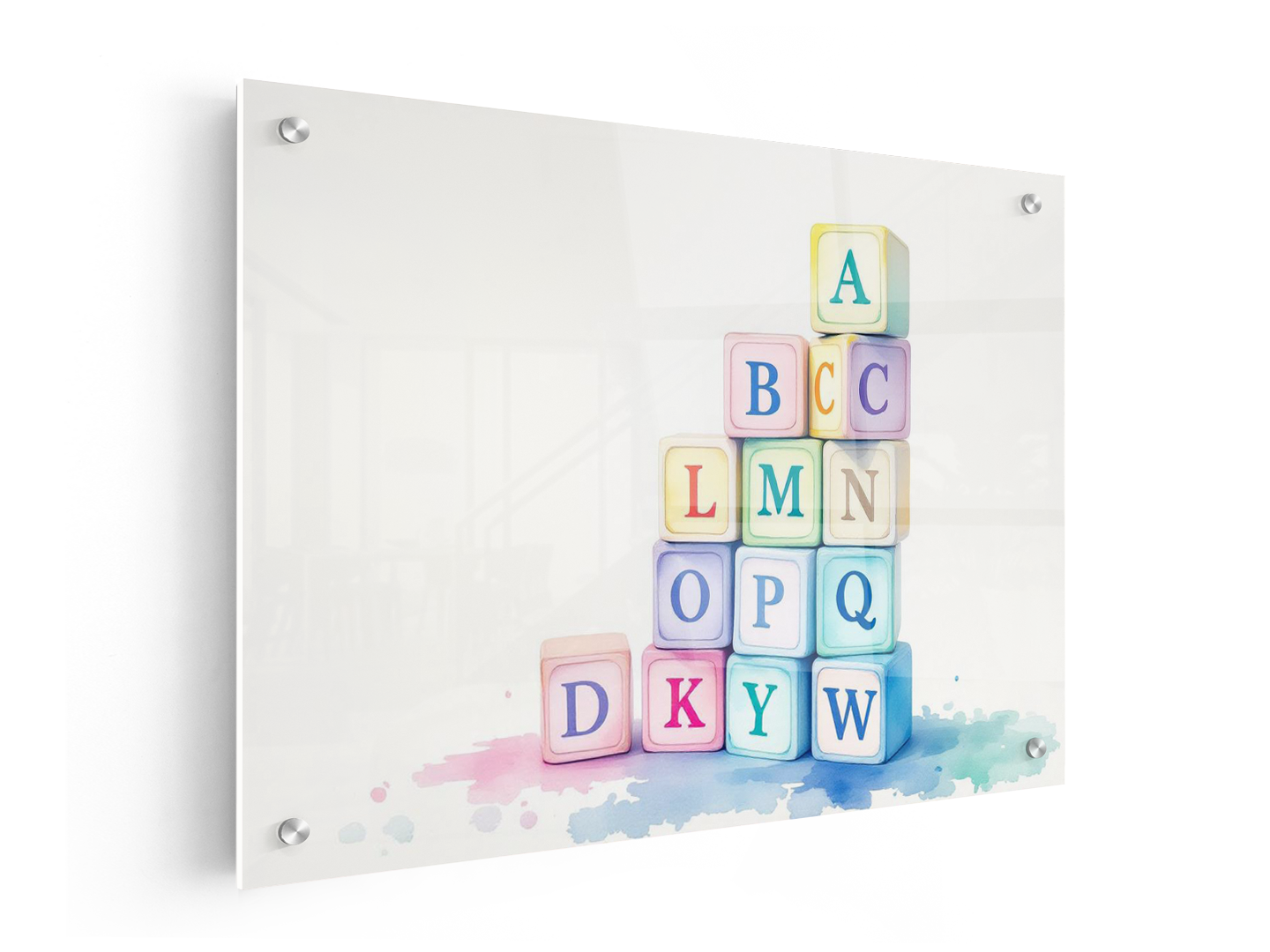 Blokken aquarel - Afbeelding 3