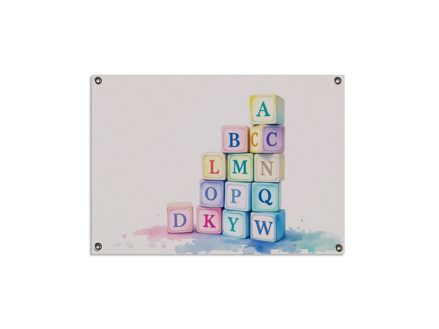 Blokken aquarel - Afbeelding 7