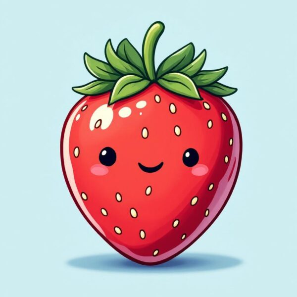 Kawaii aardbei