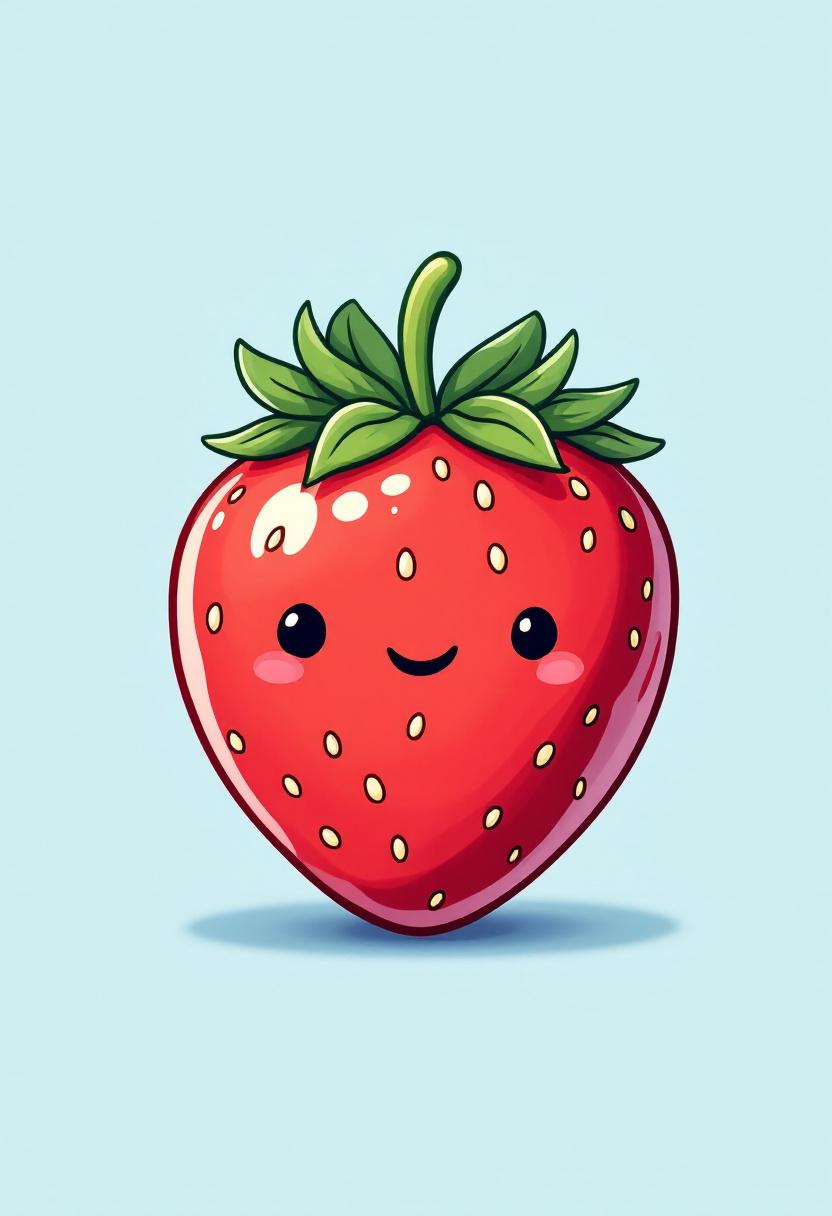 Kawaii aardbei