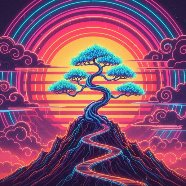 Neon bonsai
